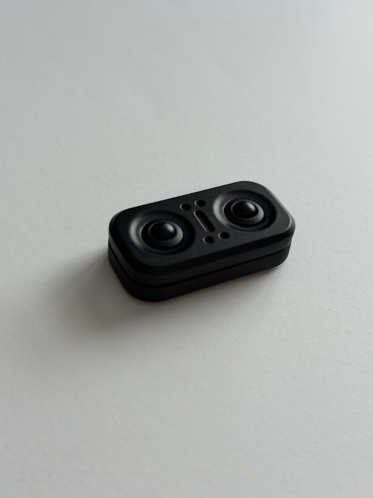 Slider magnétique métallique Fidget Rotator - Jouet Fidget EDC manuel et apaisant