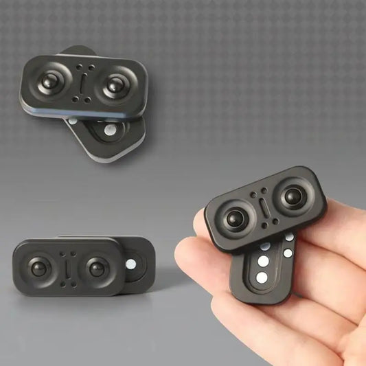 Metal Magnetic Slider Fidget Rotator - Manual Restless EDC Fidget Toy